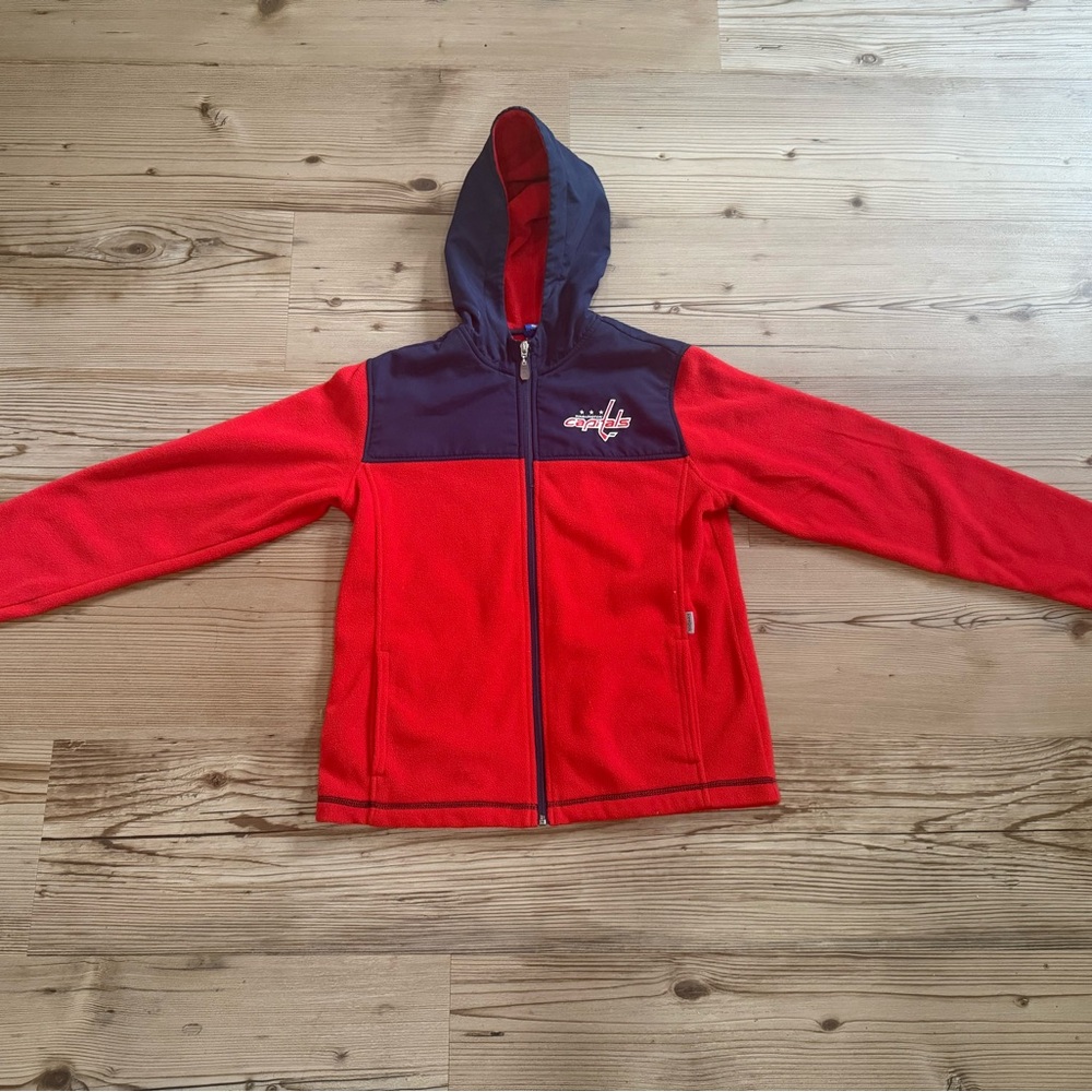 Boys Reebok Capitals Zip Up